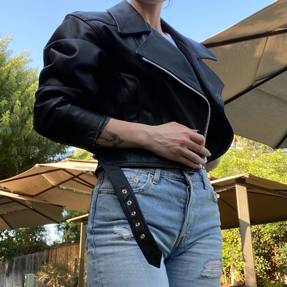 Vintage Schott Perfecto Leather Motorcycle Jacket